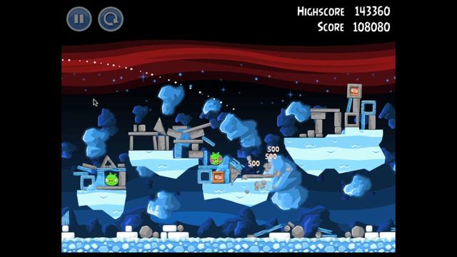 Angry Birds Vuela Tazos Level #6 Strategy