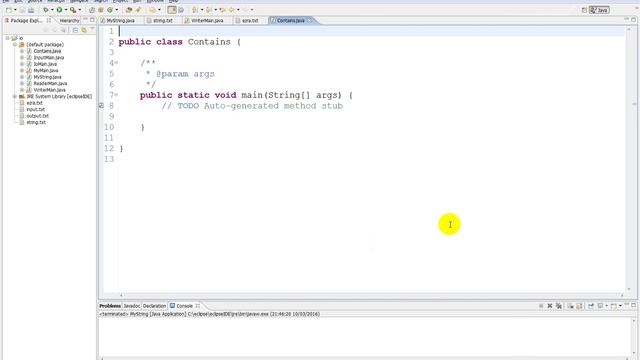JAVA STRING CONTAINS смотреть онлайн