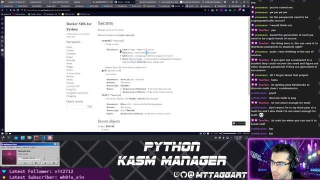 Python Hacking | Kasm Manager смотреть онлайн