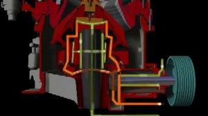 Конусная дробилка