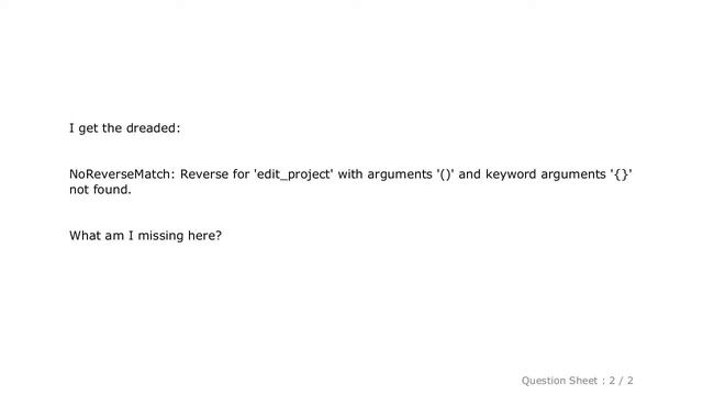 Django : Django Reverse with arguments '()' and keyword arguments '{}' not found смотреть онлайн