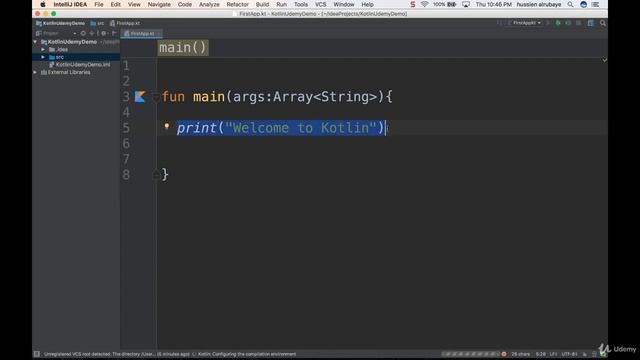 Run First App || Android Kotlin || Lecture 2.2 смотреть онлайн