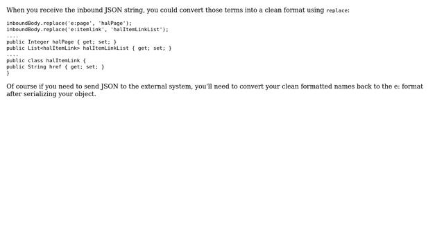 Salesforce: How to parse a hal+JSON response that has a invalid node name? (3 Solutions!!) смотреть онлайн