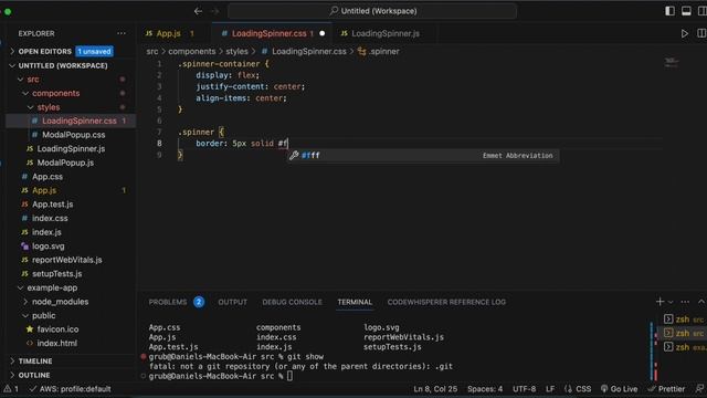 ReactJS: Create a loading spinner смотреть онлайн