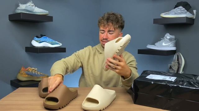 BEWARE OF THE YEEZY SLIDE FAKES! REAL VS FAKE YEEZY SLIDE COMPARISON