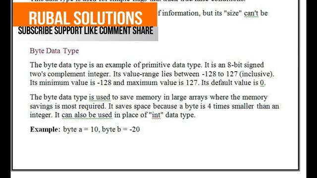 Java Tutorial Video 08 - Data Types in Java - Primitive Data Types - Non-Primitive Data Types смотреть онлайн