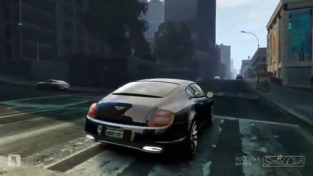 GTA 4 Car mod Bentley Continental SS смотреть онлайн