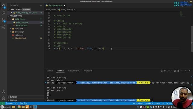 Data Types - Python Tutorials | Learn about Python Data Types смотреть онлайн