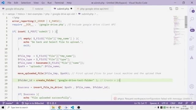 PHP Google Drive API | List, Create Folders, Sub Folders and Upload Files смотреть онлайн