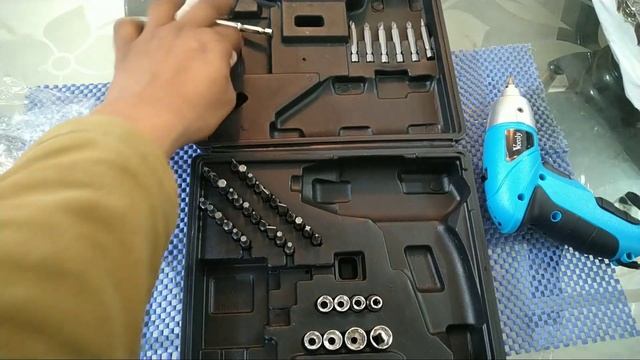 Rechargeable cordless screwdriver set for home and office by voroly смотреть онлайн