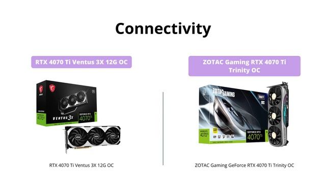 MSI vs Zotac - RTX 4070 Ti Gaming Graphics Card Comparison смотреть онлайн