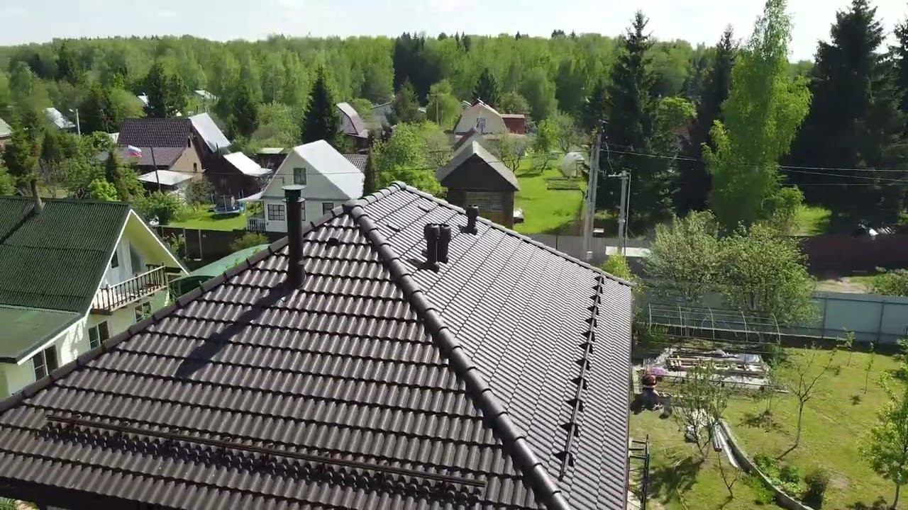 Прекрасная кровля, качественные материалы, наши клиенты долгие годы будут радоваться новому дому.