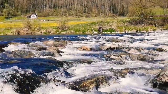 Веломаршрут выходного дня вдоль реки Тур. Швейцария. Кантон Тургау смотреть онлайн