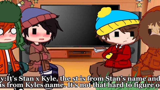 The 4 main react to Style || South Park || Gacha club || Stan x Kyle (Style) || смотреть онлайн