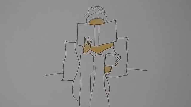 Как нарисовать ДЕВУШКУ С КНИГОЙ/1063/How to draw a GIRL With a BOOK смотреть онлайн