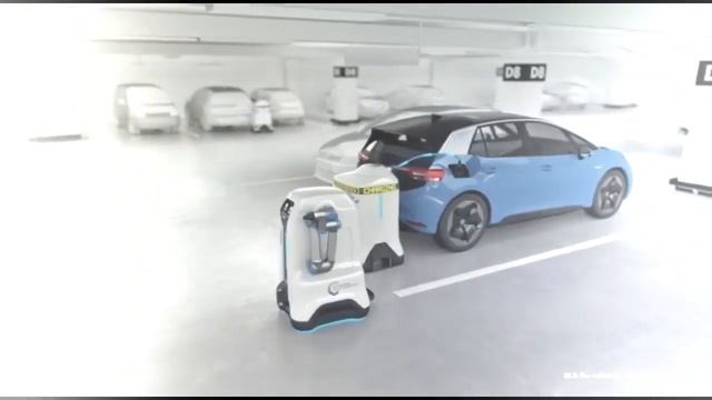 Volkswagen’s Mobile Charging Robot Will Autonomously Charge Electric Cars | Tech News смотреть онлайн