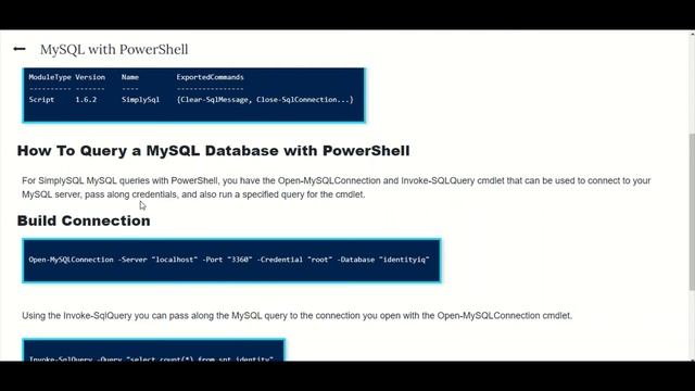 Working with MySQL Using PowerShell | PowerShell Tutorial смотреть онлайн