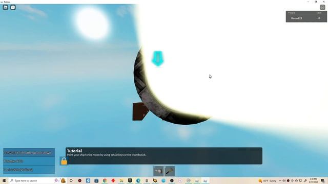 Roblox Solar System Exploration 2 (Part 1) Doing the tutorial first смотреть онлайн