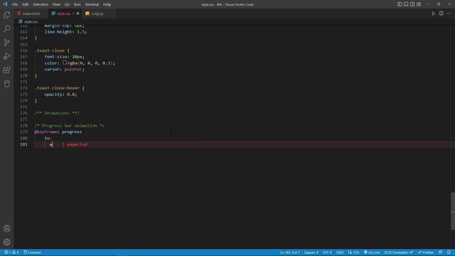 How To Make Toast Notification or Snack Bar For Website Using HTML CSS JavaScript смотреть онлайн
