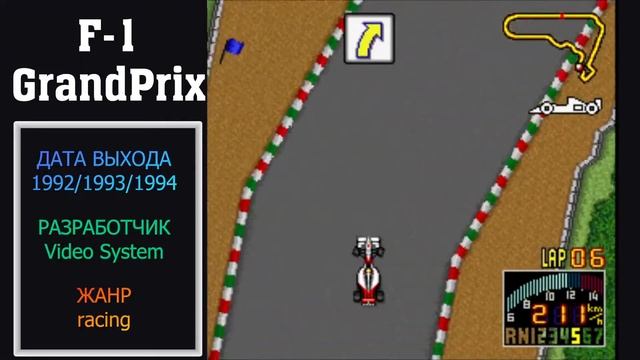 Игры на SNES // Series: F-1 Grand Prix смотреть онлайн