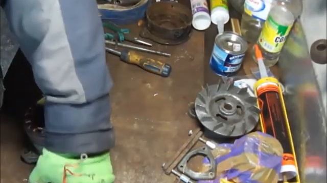 Ремонт генератора на Т-25 смотреть онлайн