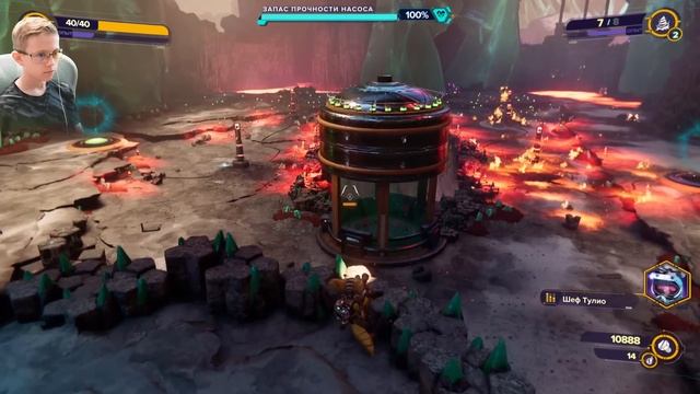 Рэтчет и Кланк вместе с Ривет против ПИРАТОВ - Ratchet & Clank Rift Apart #5 смотреть онлайн