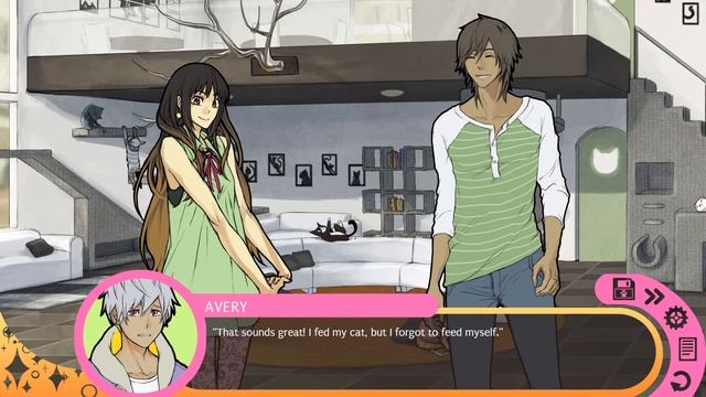 Sprigg Plays Hustle Cat [2] Visual Novel Dating Sim Playthrough смотреть онлайн