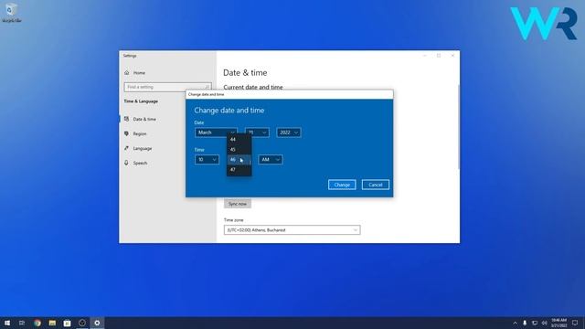 How to change the time and date on Windows 10 смотреть онлайн