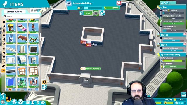 3 Star Cape Shrapnull (Space Academy Campus #2) | Two Point Campus смотреть онлайн