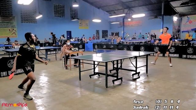 ARYA vs SADRAK 🏓🏓 Invitasi Tenis Meja Dwi Bengawan, 30 May 2021 смотреть онлайн