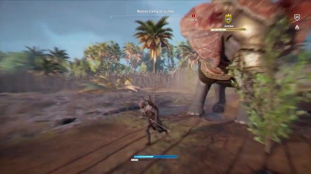 Assassin's Creed: Origins - Roman Camp of Jumbe - War Elephant смотреть онлайн