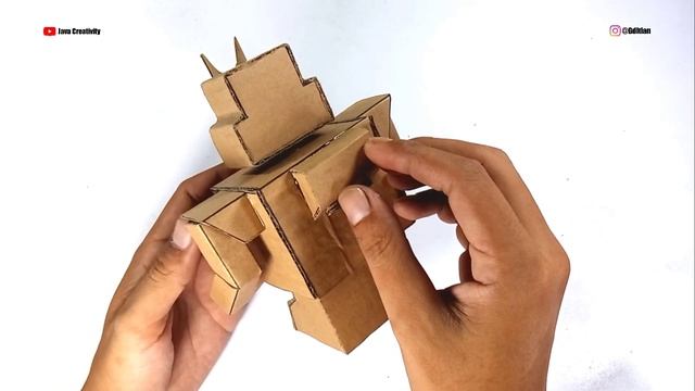 Homemade Cardboard Robot Model | How To Make Robot With Cardboard