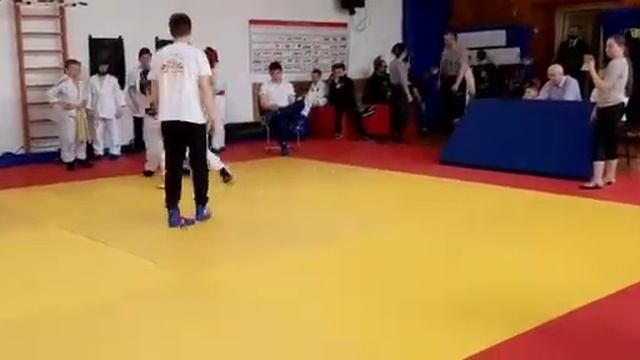 Армейский рукопашный бой, соревнования Спб, 9 лет, категория 40 кг. смотреть онлайн