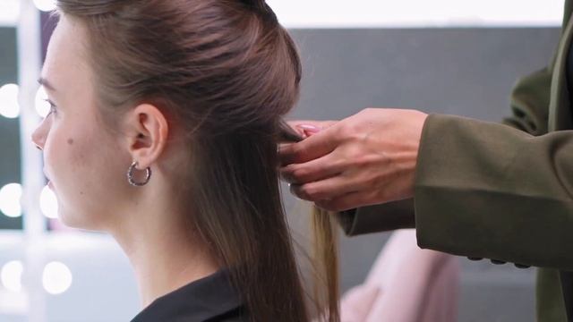 Накладные локоны на трессах смотреть онлайн