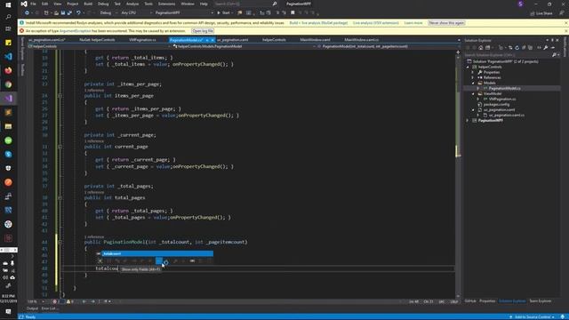 Create a pagination usercontrol in WPF MVVM- Part 04 смотреть онлайн