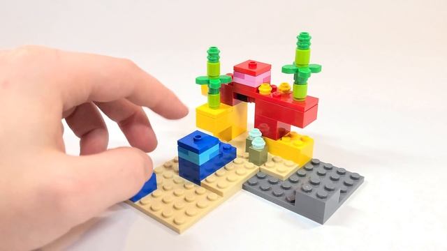LEGO MINECRAFT The Coral Reef (21164) - 2021 Set Review смотреть онлайн