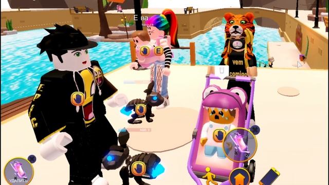 НЕ АДОПТ МИ!!! УДОЧЕРИЛИ МАЛЫШЕЙ в РОБЛОКС КЛУБЕ! NURSERY HOUSE! Club Roblox смотреть онлайн