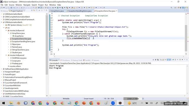 Exception and Exception Handling in Java | Pradeep Nailwal смотреть онлайн