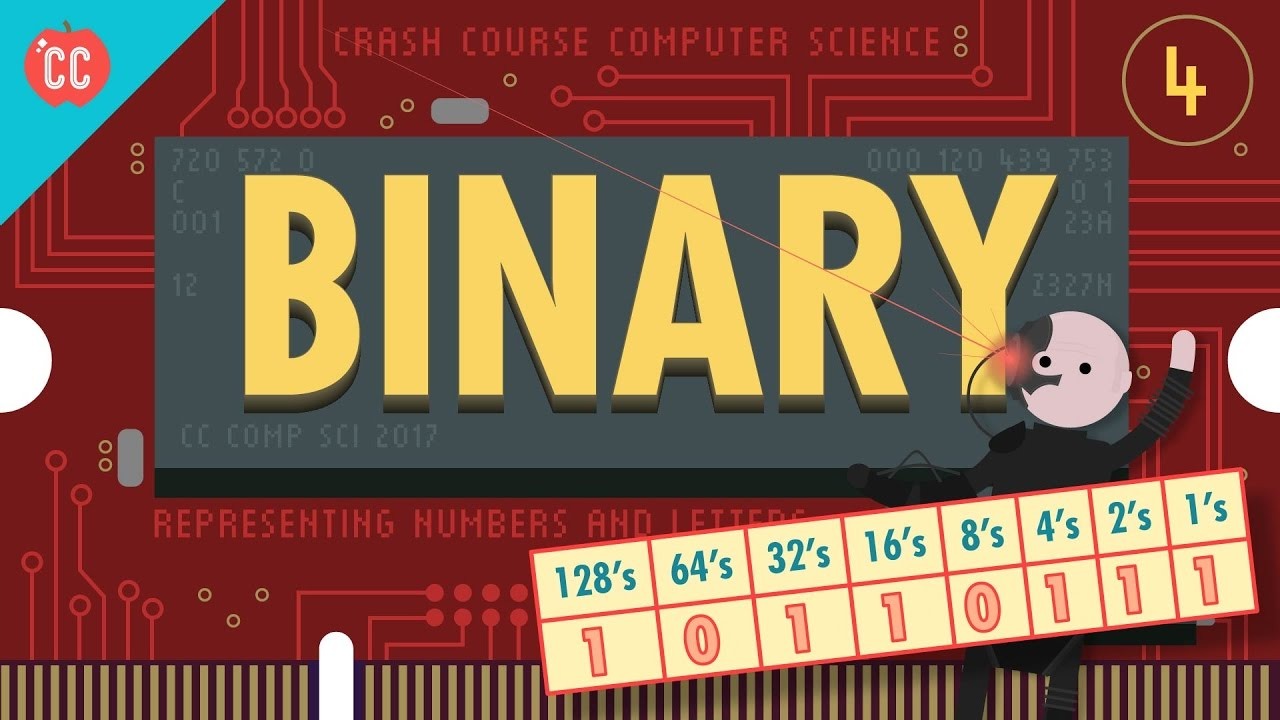 Representing Numbers and Letters with Binary: Crash Course Computer Science #4 смотреть онлайн