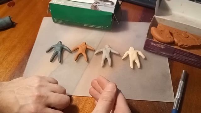 Проверка на прочность: SuperSkulpey medium, Skulpey original, Craft&Clay, Fimo professional. смотреть онлайн