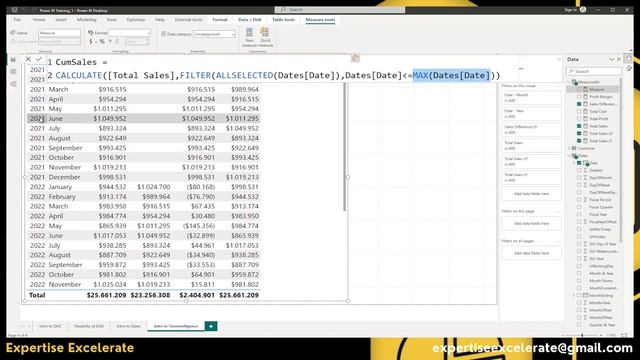 Section 20 - ? Power Up Your Power BI Reports: Master Cumulative Sums & Running Totals! ? смотреть онлайн
