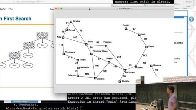 Lec 8: Uninformed Path Search Algorithms - Artificial Intelligence, Alan Blair, UNSW смотреть онлайн