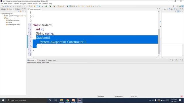 #42 Java OOPs Concept | Constructor and Types смотреть онлайн