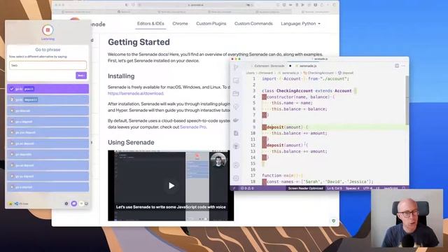 Coding with the power of your voice and serenade смотреть онлайн