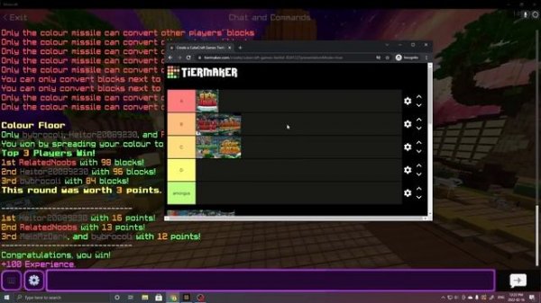 COMPLETE Cubecraft Minigames TIER LIST (Minecraft Bedrock)