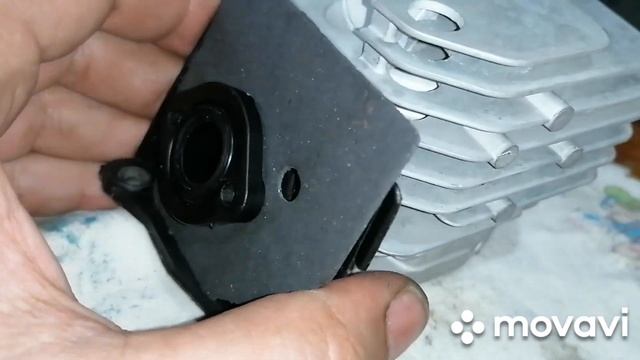 Правильная замена поршневой на бензопиле (цыганка) / Husqvbrna 5200 смотреть онлайн