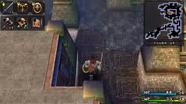 Brandish: The Dark Revenant (PSP) Tower 2F Walkthrough смотреть онлайн