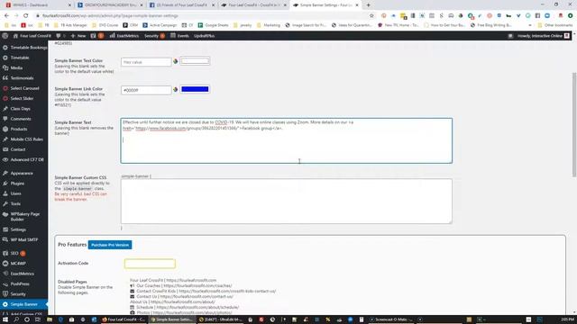 Add a Top Banner Notice to a WordPress Website смотреть онлайн