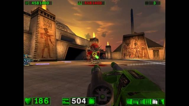 Serious Sam:The First Encounter - Часть 8 "Четыре амулета" ФИНАЛ смотреть онлайн