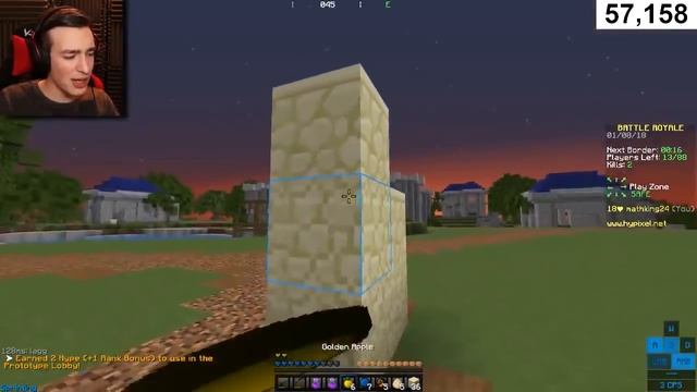 Winning my FIRST EVER Game of Hypixel Battle Royale! смотреть онлайн